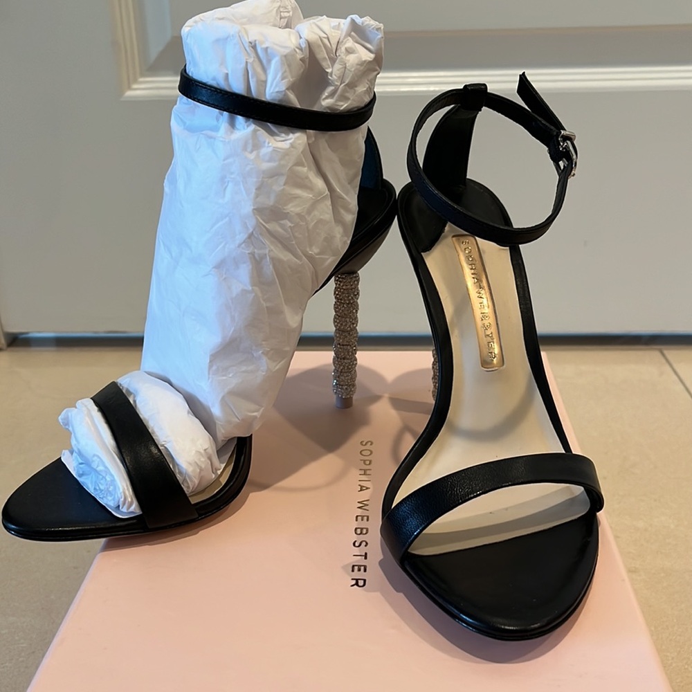 Black Sophia Webster Heels - Picture 3 of 4